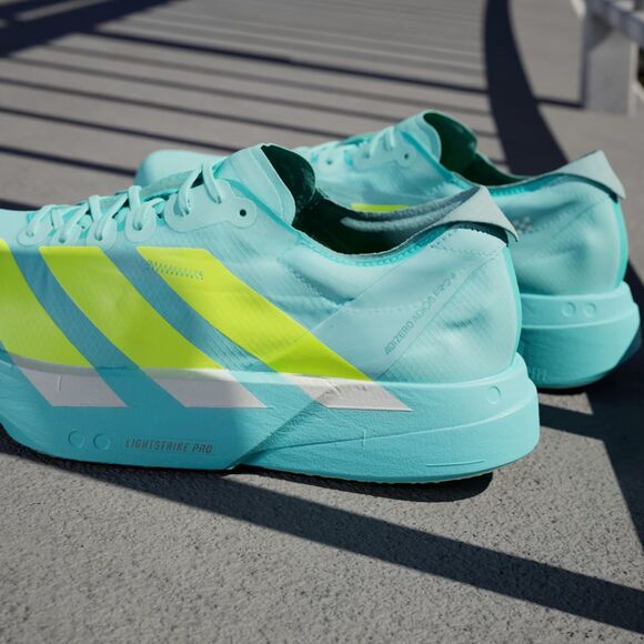 8.5M / 9.5W -‎ [NEW] Men\'s adidas Adizero Adios Pro 4 Shoes \'Flash Aqua\' JR1251